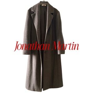 Jonathan Martin Dark Gray Trench Coat